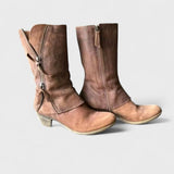 Daria | Vintage Mid-Calf Boots