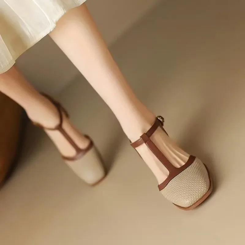 Helene – Elegant Women's Mid-Heel Shoes