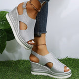 Cara - Relaxed Wedge Sandals