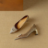 Faith Glitter Pumps