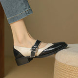 Angela Leather Mary Janes