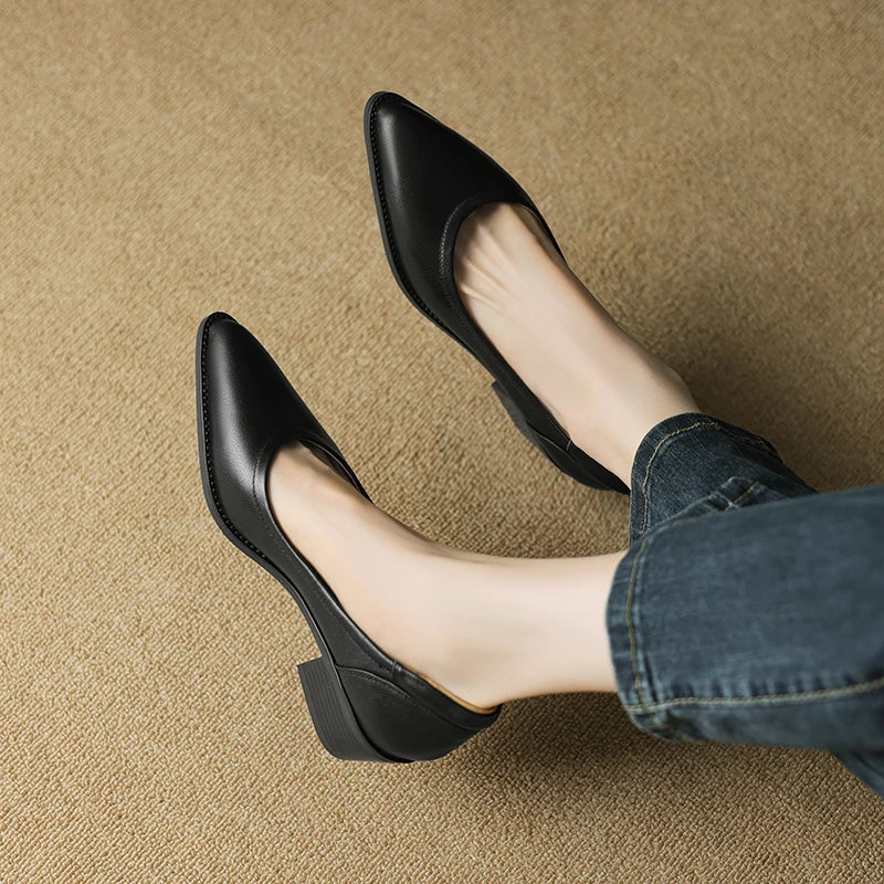 Sarah Mid Heeled Shoes