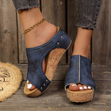 Sarah - Lumi Stud Wedges