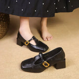 Natalia French Mary Janes