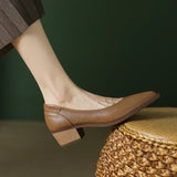 Sarah Mid Heeled Shoes