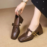 Natalia French Mary Janes