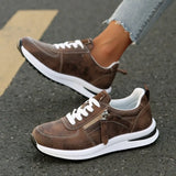 Adrienne - Zip-Up Orthopedic Sneakers