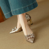 Faith Glitter Pumps