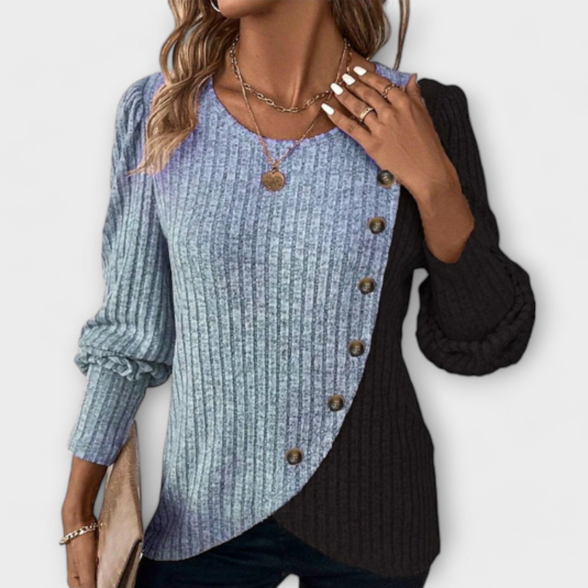 Rebecca - Elegant Knitted Blouse