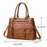 Amélie - Women Leather Tote Bag
