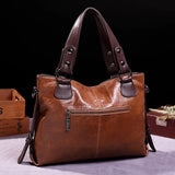 Laurie - Women Refined Soft Leather Tote Bag