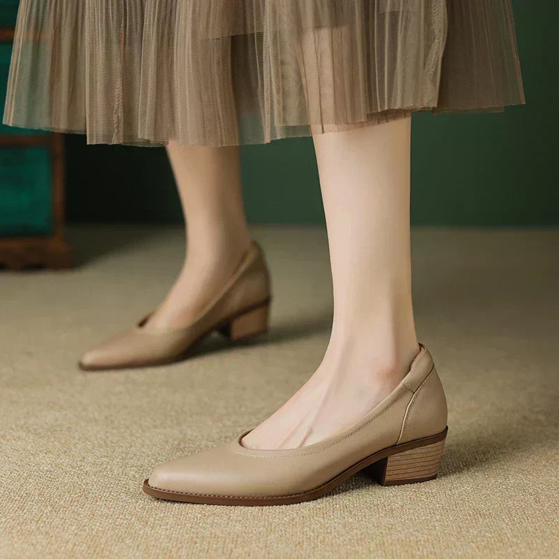Sarah Mid Heeled Shoes