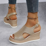 Cara - Relaxed Wedge Sandals