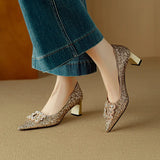 Faith Glitter Pumps