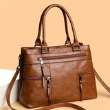 Amélie - Women Leather Tote Bag