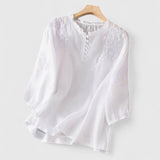 Lucie - Elegant Button-Front Blouse