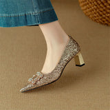 Faith Glitter Pumps