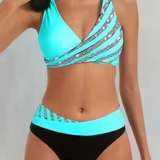 Zoé - Printed Bikini in Warm Tones