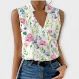 Corinne - Sophisticated V-neck Top
