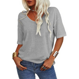 VIVIANE - Loose Lightweight Minimalist T-Shirt