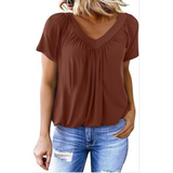 KYLIE - Women Casual V-Neck Top