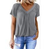 KYLIE - Women Casual V-Neck Top