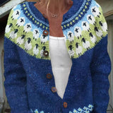 Océane - Vintage Icelandic Cardigan