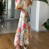 Morgan - Floral Midi Dress