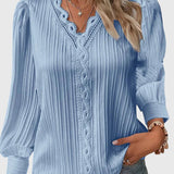 Avery - Elegant Pullover Blouse