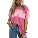 CARA - Everyday Breathable Stripe Crewneck
