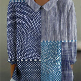 Caroline - Patchwork Blouse