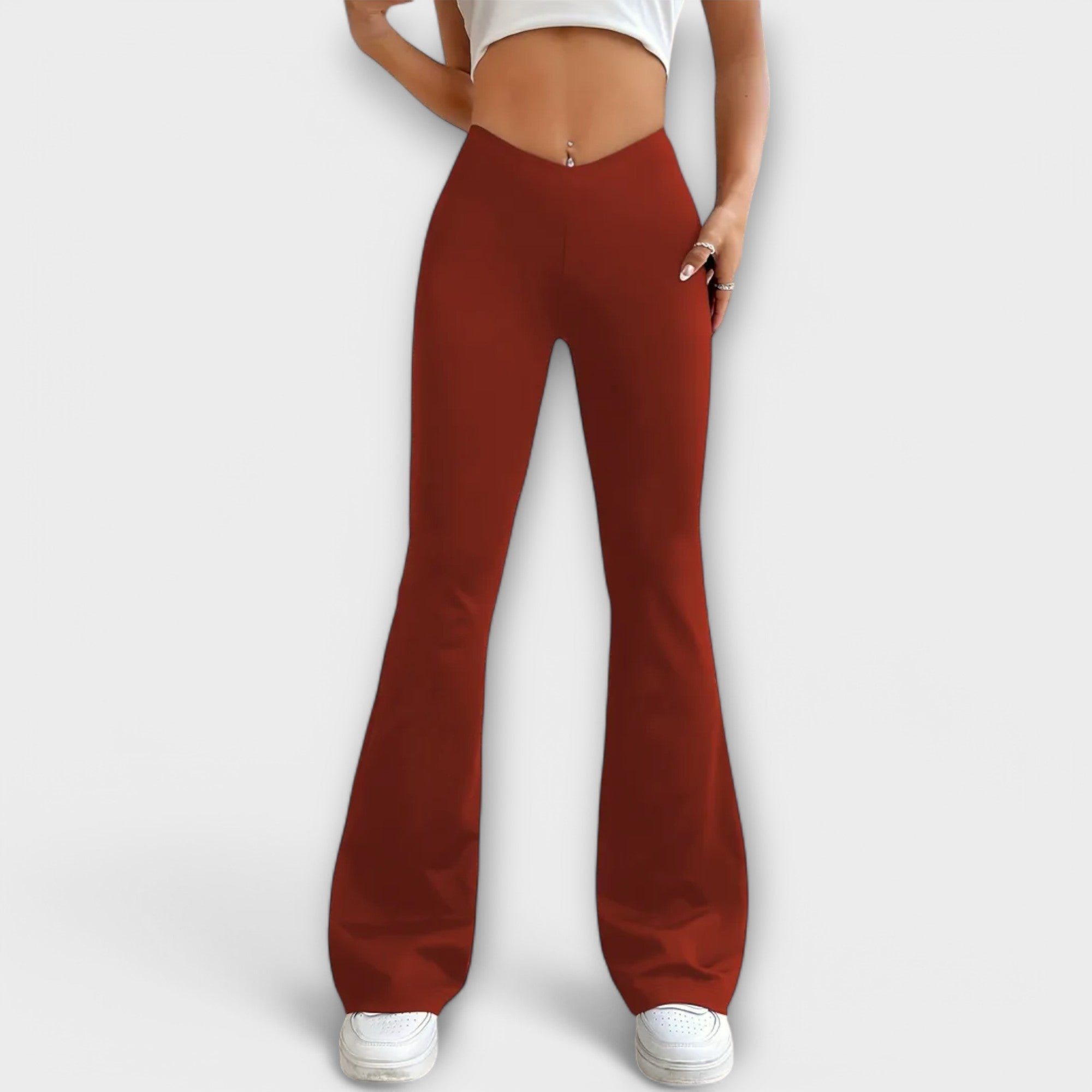 Jocelyn - Relaxed Pants with Flared Leg