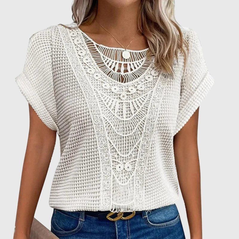 Megan - Elegant Ibiza Style Blouse