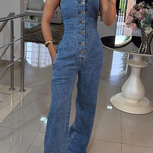 Laurence - Denim Jumpsuit