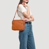 Émilie - Sleek Three-Layer Crossbody Bag