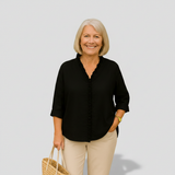 Juliette - Soft Ruffle Blouse
