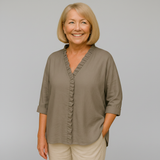 Juliette - Soft Ruffle Blouse