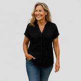 Sophie - Cotton-Linen Comfort Top