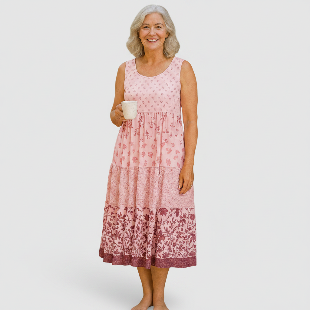 Fiona - Fluid Midi Dress