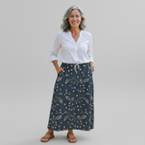 Leah - Wrinkle-Resistant Travel Skirt