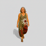 Laura - Wide-Leg Flowy Jumpsuit