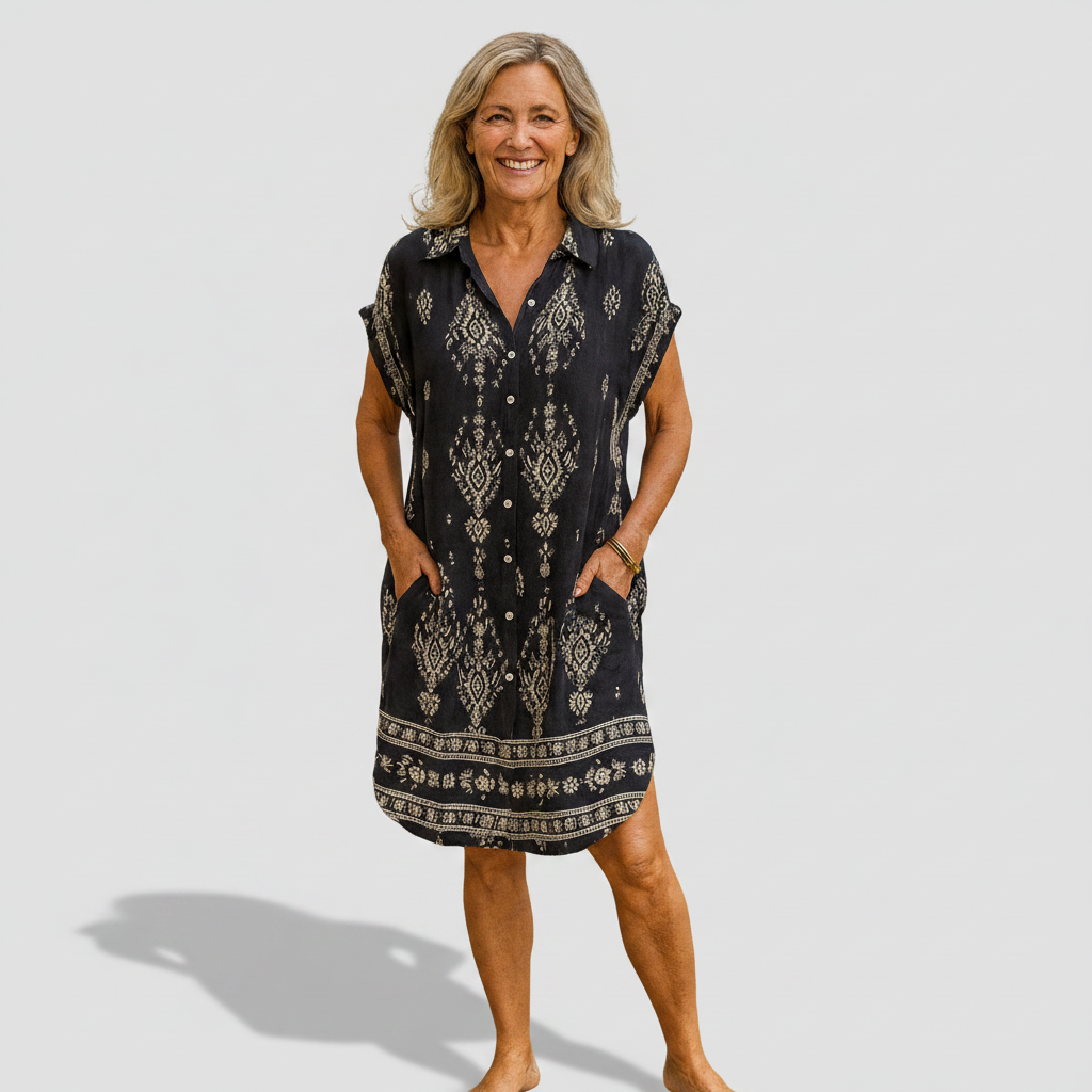 Sylvie - Cotton Linen Dress