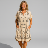 Sylvie - Cotton Linen Dress