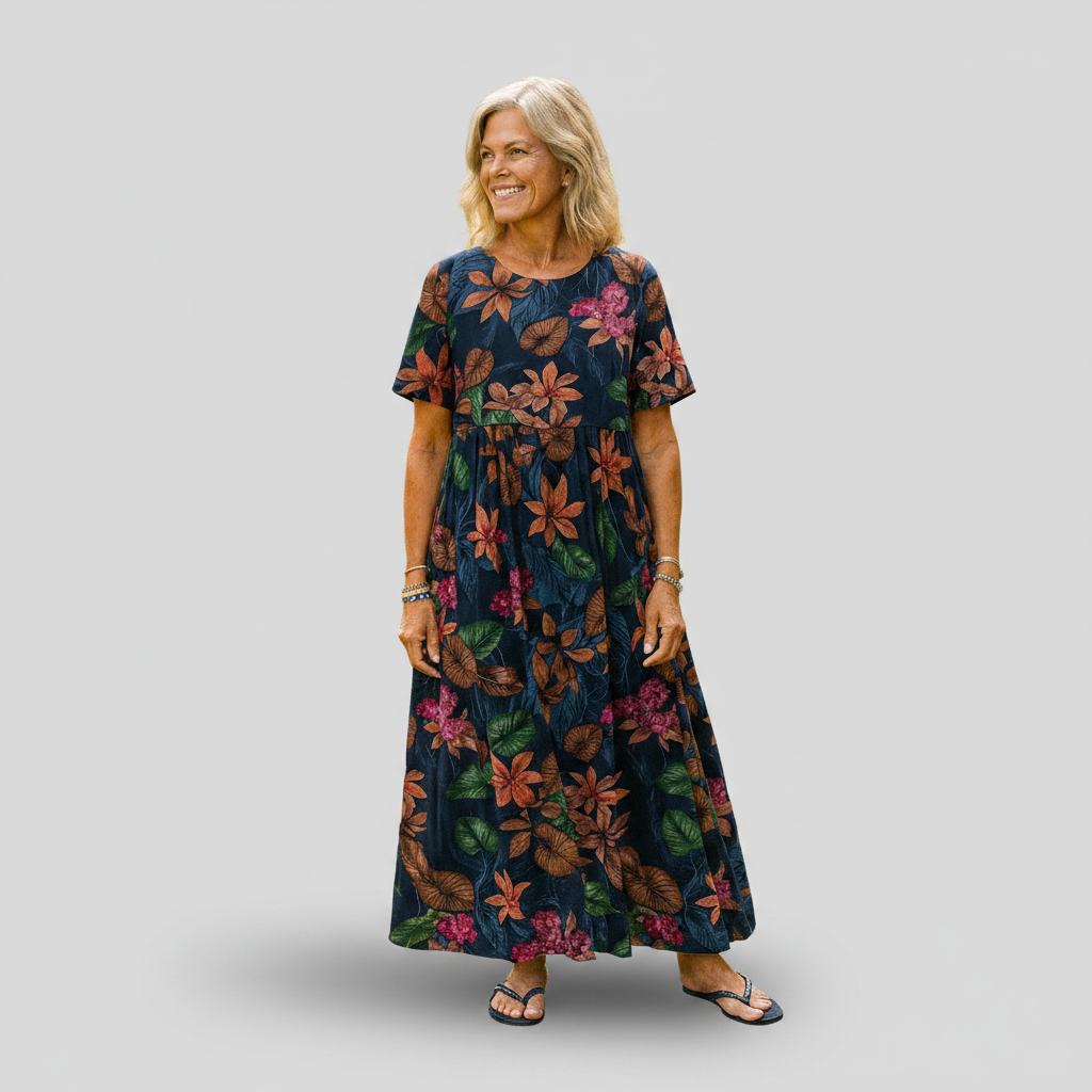 Hazel - Floral Maxi Dress