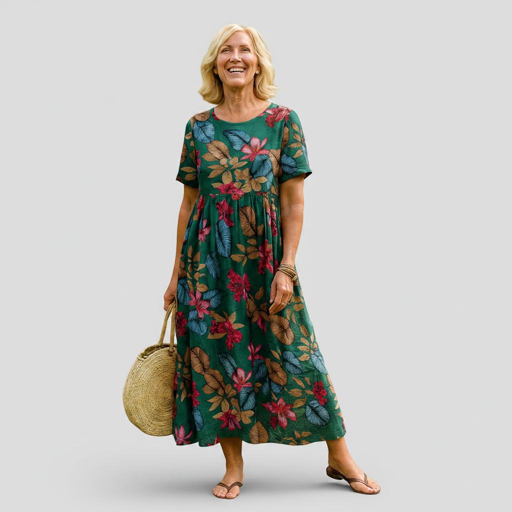 Hazel - Floral Maxi Dress