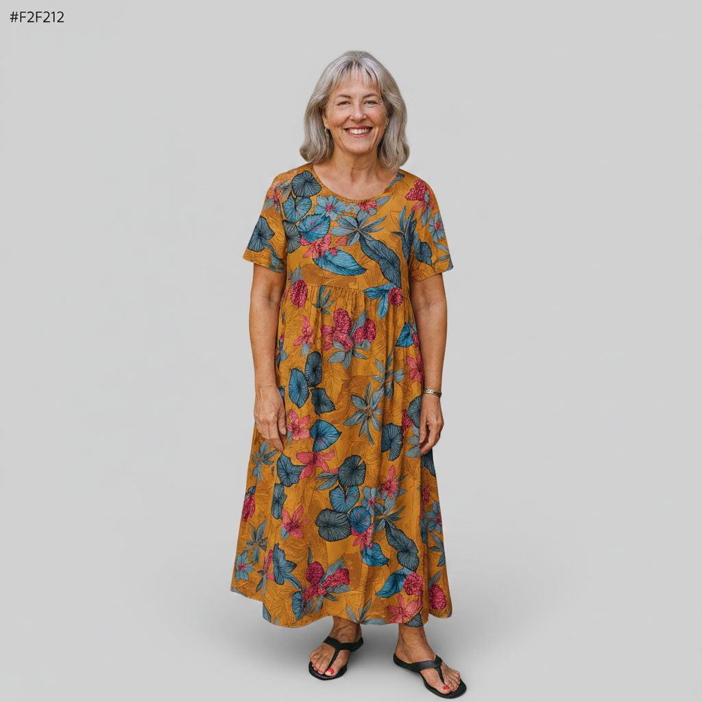 Hazel - Floral Maxi Dress