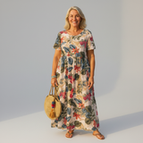 Hazel - Floral Maxi Dress