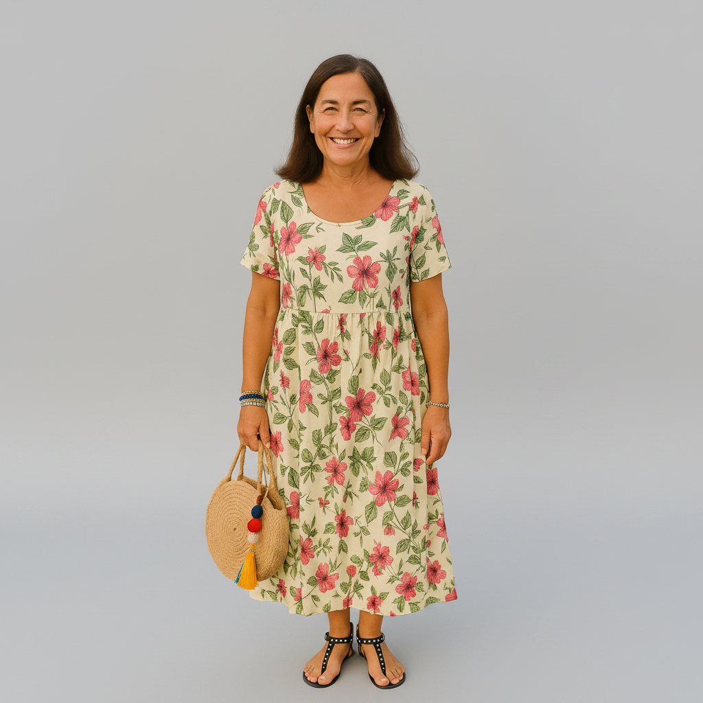 Samantha - Floral Maxi Dress