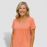 Émilie - Pleated Comfort Top