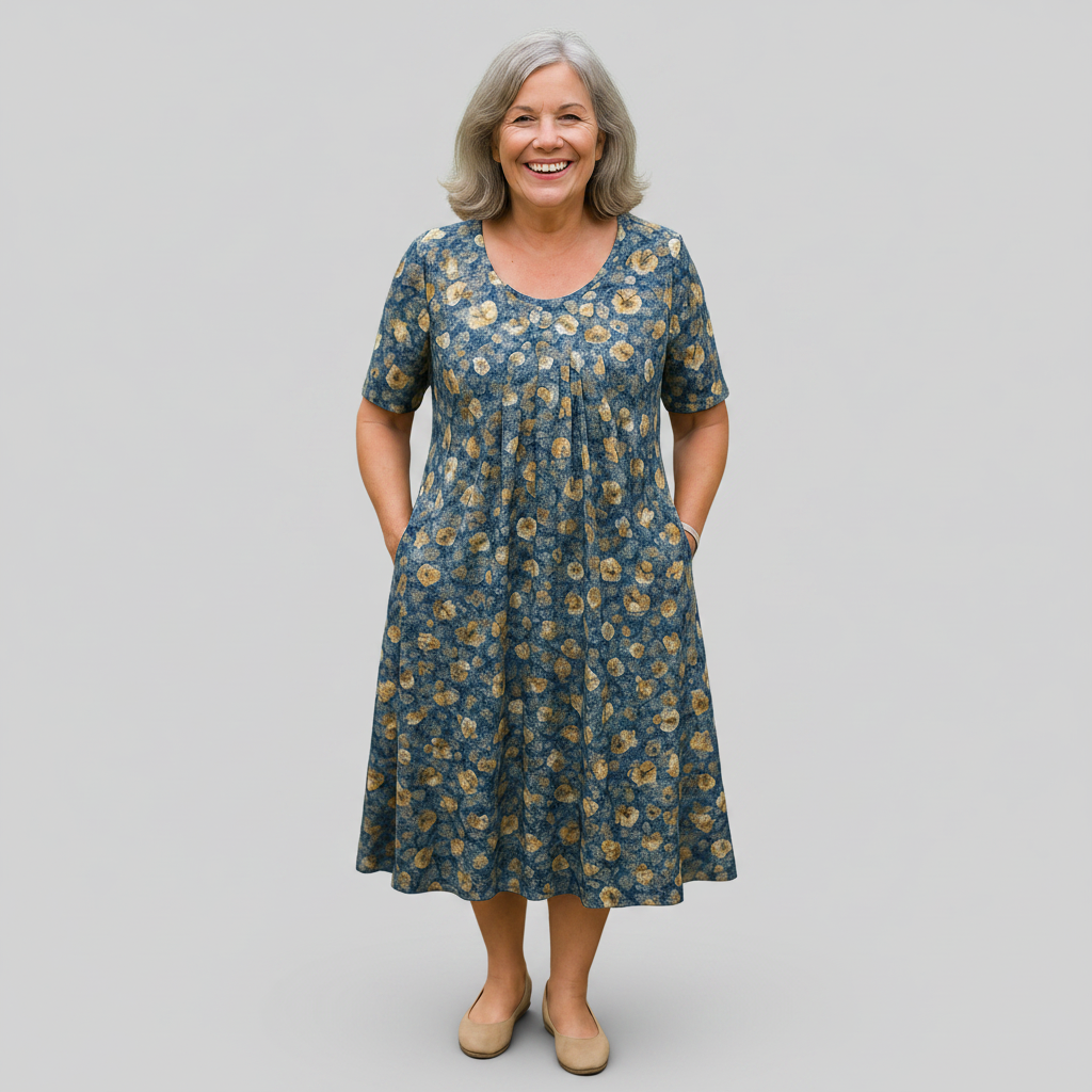 Ashley - Flowing Midi Dress